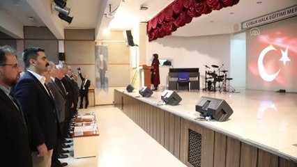 Çubuk'ta 24 Kasım Öğretmenler Günü kutlandı