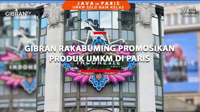 Promosi Produk UMKM di Paris, Gibran Rakabuming Temui Petinggi Louis Vuitton