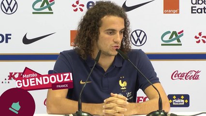 France - Guendouzi : "Le coach sait qu’il aura besoin de moi à certains postes"
