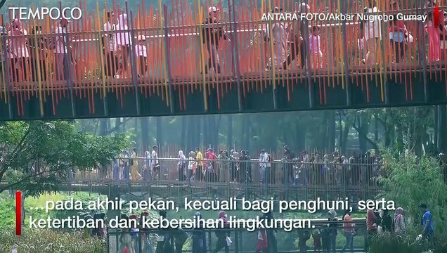 Anies Baswedan Akan Batasi Pengunjung Tebet Eco Park 10 Ribu Orang