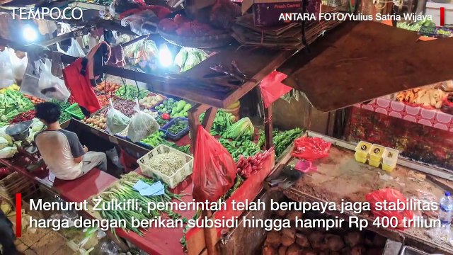 Mendag Zulkifli Sebut Kenaikan Harga di Indonesia Paling Rendah Dibanding Negara Lain