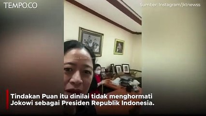 Puan Ngevlog saat Jokowi dan Megawati Bicara, Netizen Beri Kritik