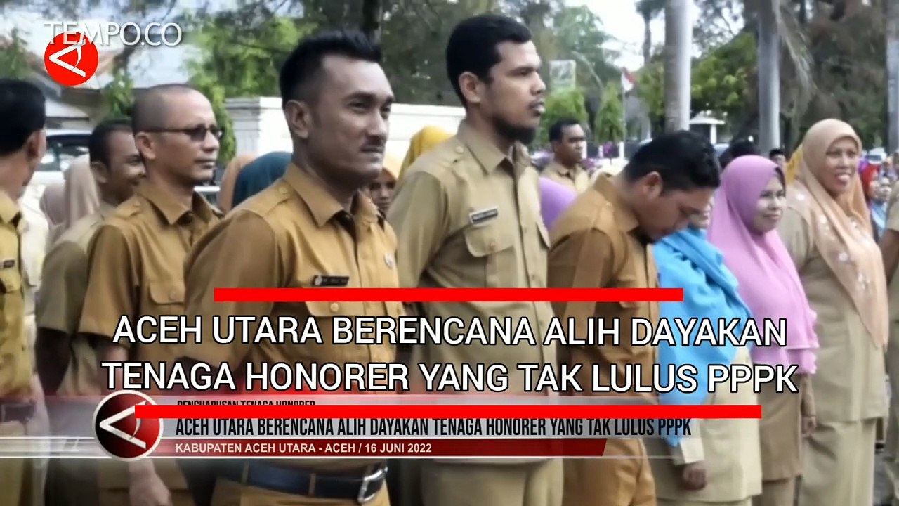 Aceh Utara Berencana Alih Dayakan Tenaga Honorer yang Tak Lulus PPPK