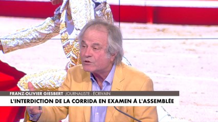 Franz-Olivier Giesbert : «Le taureau va prendre 10 minutes pour mourir dans l'arène, à l'abattoir selon l'abattage rituel, c'est le double»