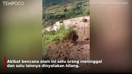 Banjir Bandang di Pamijahan, Sempat Terdengar Suara Gemuruh Sebelum Kejadian