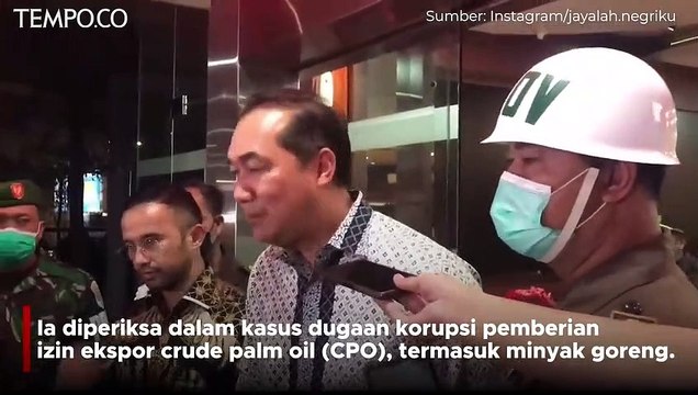 Diperiksa 12 Jam, Belum Ada Temuan Eks Mendag Lutfi Terima Suap