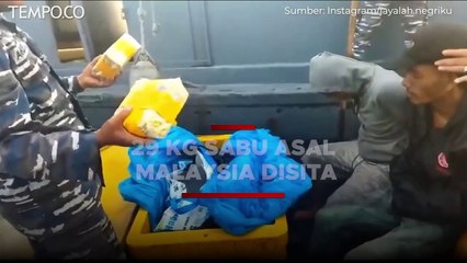 Penyelundupan Sabu 29 Kg Lewat Jalur Sungai Bagan Asahan Gagal