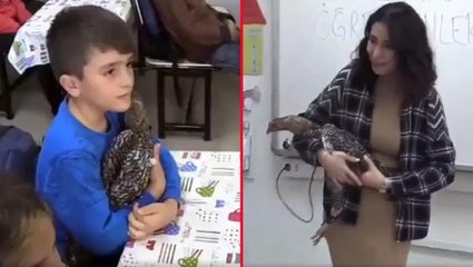 Yer: Batman! Öğrencilerin, öğretmenlerine getirdiği hediyeler tebessüm ettirdi