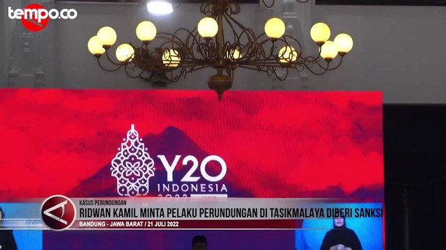 Ridwan Kamil Minta Pelaku Perundungan di Tasikmalaya Diberi Sanksi