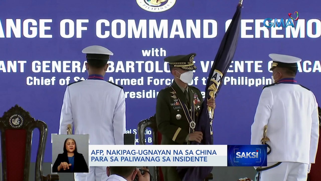 DFA, may note verbale na sa China para ipaliwanag ang umano'y pag-agaw sa Phl Navy ng floating object malapit sa Pag-Asa Island | Saksi
