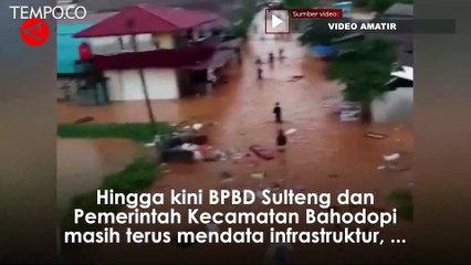 Morowali DIlanda Banjir Sejak Kemarin, 500 KK Masih Terdampak
