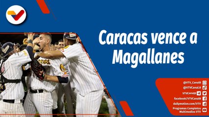 Deportes VTV |  Leones del Caracas derrota a Navegantes del Magallanes 5 a 4