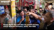 Tinjau ke Pasar Ciracas, Zulkifli Hasan Klaim Harga Minyak Goreng Sudah Rp 14 Ribu