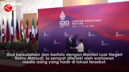 Menlu Rusia Diteriaki Wartawan Asing, Minta Perang Dihentikan