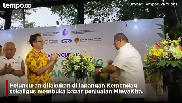Mendag Luncurkan Merk Baru Minyak Goreng Curah ‚ÄòMinyaKita‚Äô