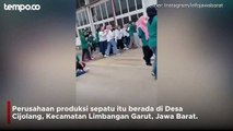 80 Pekerja Pabrik Sepatu di Garut Kesurupan, Banyak yang Teriak Histeris