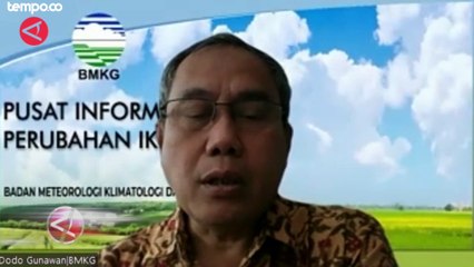BMKG Pengaruh Fenomina La Nina di Tengah Musim Kemarau