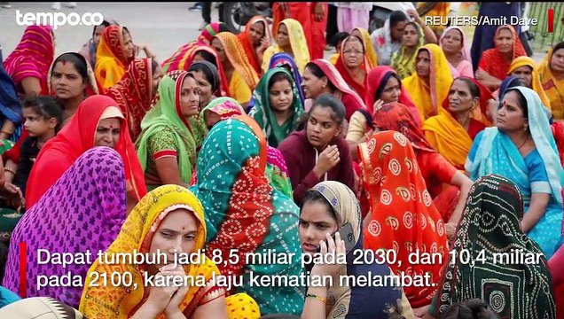PBB Sebut India Akan Lampaui Cina Sebagai Negara Terpadat di Dunia