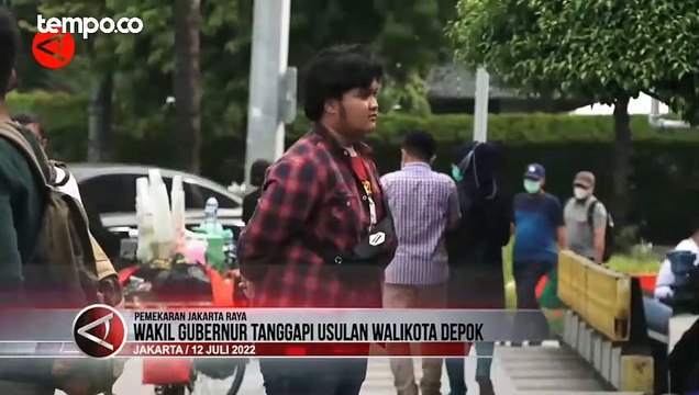 Wagub Tanggapi Usulan Wali Kota Depok Soal Daerah Penyangga Masuk Jakarta Raya