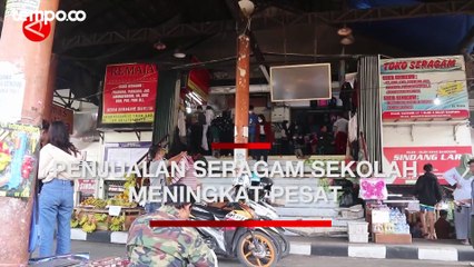 Tahun Ajaran Baru, Penjualan Seragam Sekolah Meningkat Pesat