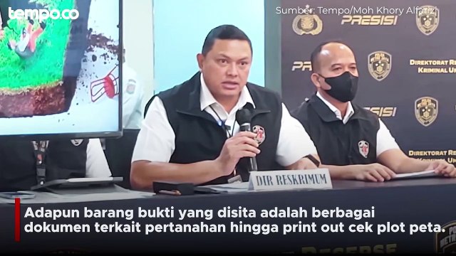 13 Pegawai BPN Tersangka Mafia Tanah, Modusnya Bikin Akun Palsu Pejabat