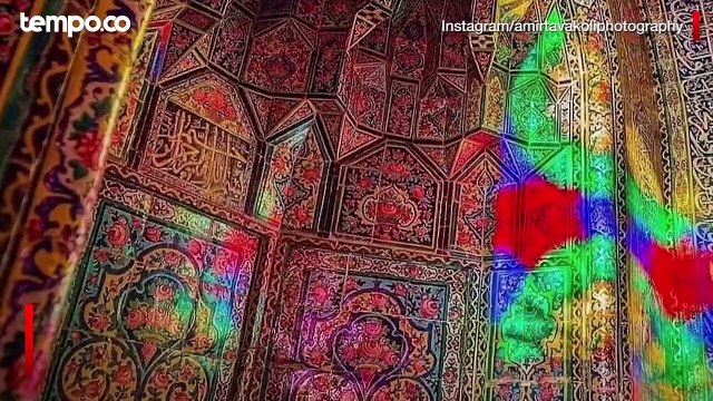 Pesona Masjid Nasir Al Mulk di Iran, Disebut Masjid Terindah di Dunia