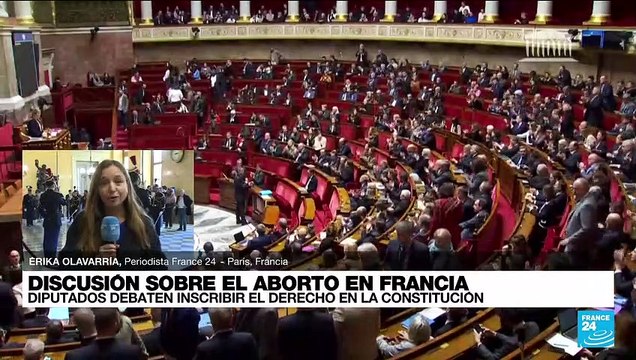 Informe desde París: diputados votarán si protegen derecho al aborto en la Constitución