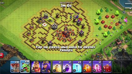 Easiest way to 3 star thankgiving challenge (Clash Of Clans)