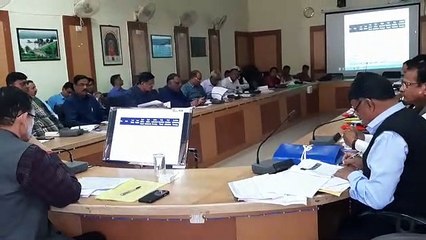 जिला निष्पादन समिति की बैठक