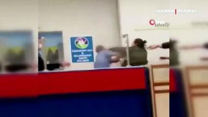 İzmir'de hastane görevlilerine saldırı! Hasta yakını, görevliyi ısırdı...