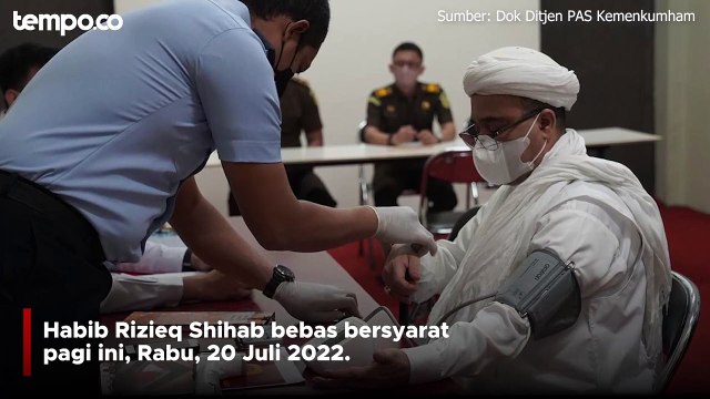 Habib Rizieq Shihab Bebas Bersyarat, Gelar Syukuran Bareng Keluarga
