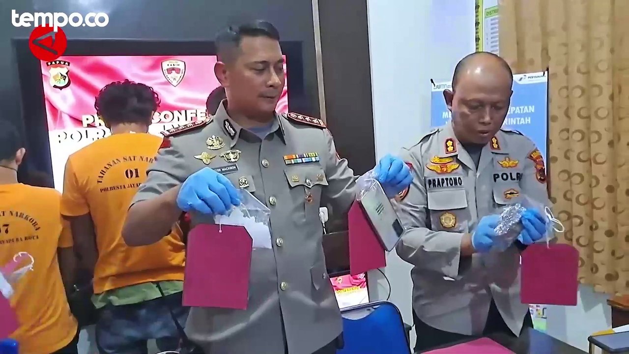 Polresta Jayapura Kota Gagalkan Penyelundupan Sabu Senilai Rp 350 Juta