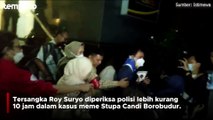 Diperiksa 10 Jam, Roy Suryo Diam saat Ditanya Kenapa Pakai Penyangga Leher