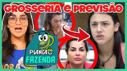 PLANTÃO A FAZENDA14: DEOLANE "PREVÊ" MUDANÇA NO JOGO; PÉTALA SE IRRITA COM GROSSERIA DE BIA