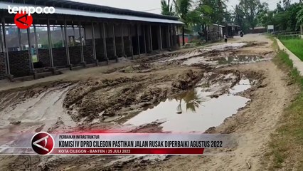 DPRD Cilegon Pastikan Jalan Rusak Diperbaiki Agustus 2022