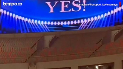 Sewa Stadion JIS, Kevin Sanjaya Lamar Valencia Tanoesoedibjo di Hari Ultahnya