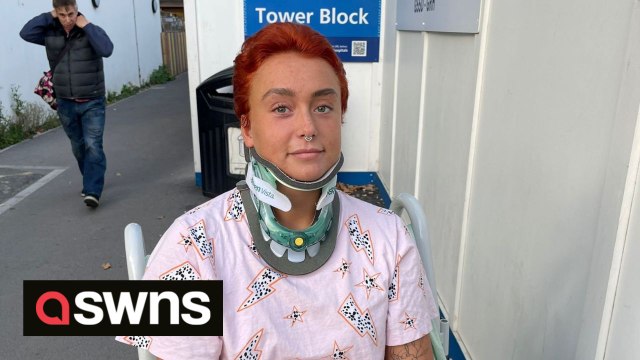 I fell 25ft headfirst from a window and broke my neck - I should be dead but walked away without brain damage or paralysis