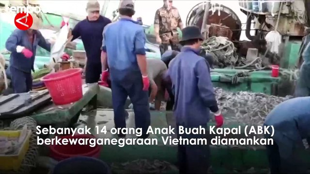 Dua Kapal Asing Vietnam Beraksi Lagi, Ditangkap di Perairan Natuna Utara