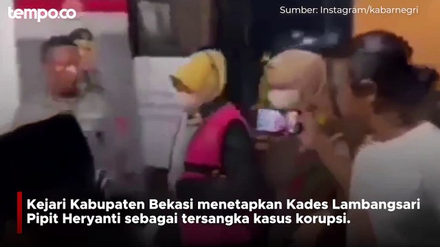 Pernah Dapat Penghargaan AntiKorupsi, Kades Lambangsari Ditahan karena Korupsi