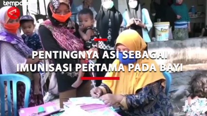 Pekan Menyusui Sedunia, Pentingnya ASI Sebagai Imunisasi Pertama Pada Bayi