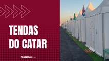 Conheça as tendas montadas pelo governo catari para receber turistas e jornalistas na Copa do Mundo