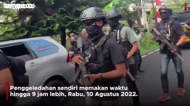 Usai Ditetapkam Tersangka, Timsus Geledah Rumah Ferdy Sambo Selama 9 Jam