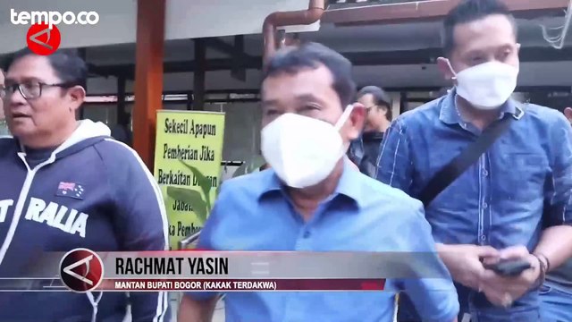 Ade Yasin Disidang, Sang Kakak Eks Bupati Bogor Rachmat Yasin Datang