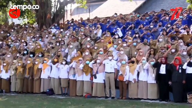 Gibran Semangati Paskibraka yang Gagal Kibarkan Bendera