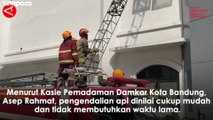 Kebakaran Ruang Arsip Gedung DPRD Provinsi Jawa Barat Terkendala Asap Tebal