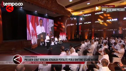 Rencana Kenaikan Pertalite Rp 10 Ribu per liter, Jokowi: Perlu Dihitung Matang