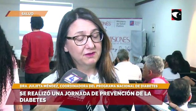 Se realizó una jornada de prevención de la diabetes