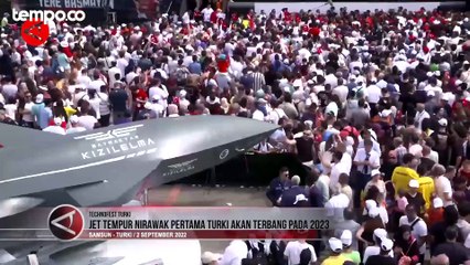 Jet Tempur Tanpa Awak Pertama Buatan Turki Akan Mengudara pada 2023