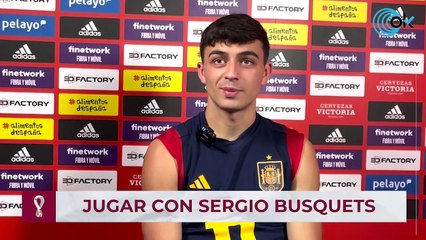 Pedri: "Busquets nos gana hasta jugando al Mario Kart"
