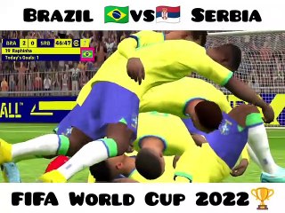 Brazil vs Serbia FIFA World Cup 2022.